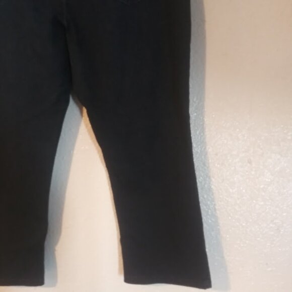Lee Easy Fit women's size 16 medium dark blue capri - Picture 8 of 15